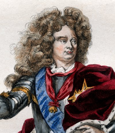 Portret van Claude Louis Hector de Villars (1653-1734) door French School