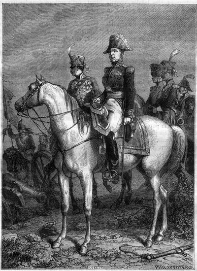 Portret van Claude Victor Perrin, genaamd Victor - maarschalk van het Rijk (1807), benoemd tot Hertog van Bellune in 1808 - in 