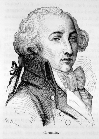 Portret van Cormatin, een van de leiders van de chouannerie (1750-1812) - in 