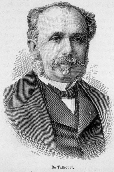 Portret van De Talhouet - in "L