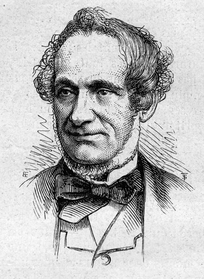Portret van Desire Nisard (1806-1888), Franse essayist en academicus door French School