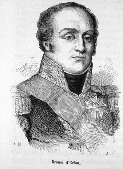 Portret van Drouet d