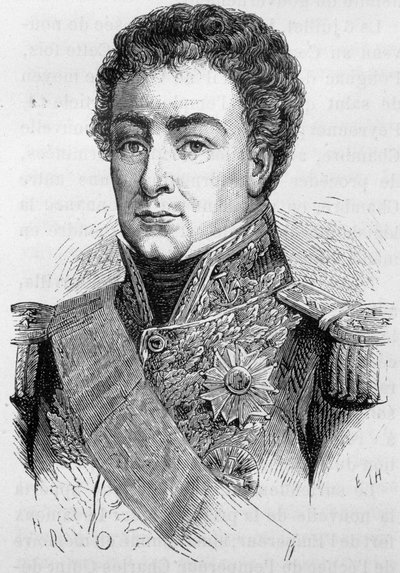 Portret van Duperré, Admiraal en Pair van Frankrijk (1775 - 1846) - in 