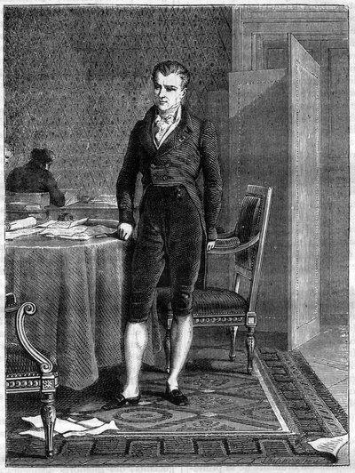 Portret van EMMERICH JOSEPH, Hertog van DALBERG Frans-Duitse staatsman (1773-1833) - Portret van Emmerich Joseph Hertog van Dalberg (1773-1833) Duitse diplomaat en Franse politicus - in 
