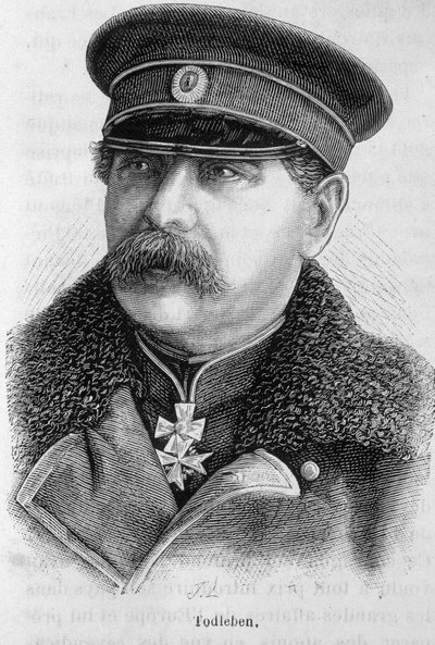 Portret van Edouard Ivanovich Totleben (of Todleben) door French School