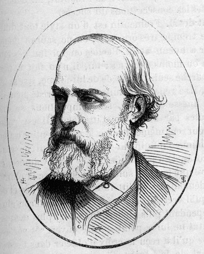 Portret van Eugène Viollet-le-Duc door French School