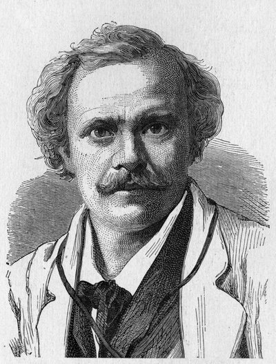Portret van Félix Nadar (1820 - 1910) - in 