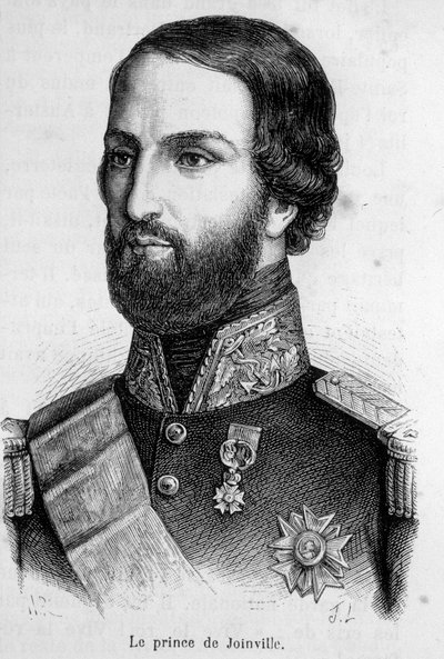 Portret van François Ferdinand Philippe, Prins van Joinville (1818-1900). door French School