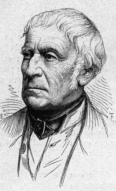 Portret van Francois Guizot (1787-1874), Franse politicus, historicus en academicus door French School