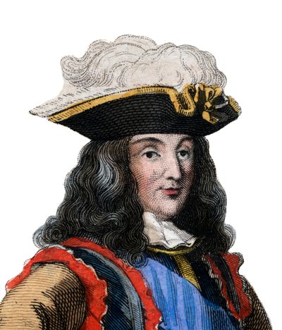 Portret van Francois Henri de Montmorency Bouteville, genaamd Maarschalk de Luxembourg, (1628-1695), Franse generaal, maarschalk van Frankrijk door French School