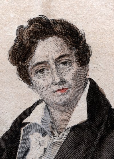 Portret van Francois Joseph Talma (1763-1826), Franse acteur. door French School