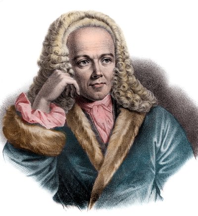 Portret van François Quesnay (1694-1774), Franse arts en econoom door French School