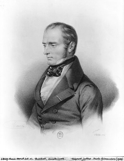 Portret van Francois Xavier Bichat (1771-1802) door French School