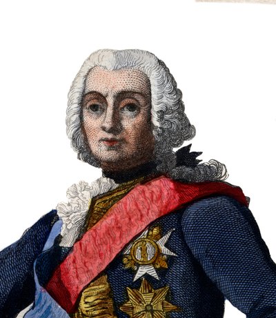 Portret van Francois de Chevert (1695-1769), Franse generaal door French School