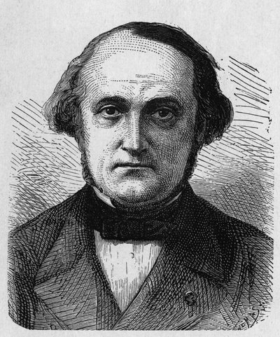 Portret van François-Clément Sauvage (1812 - 1872), Franse ingenieur en bestuurder - in 