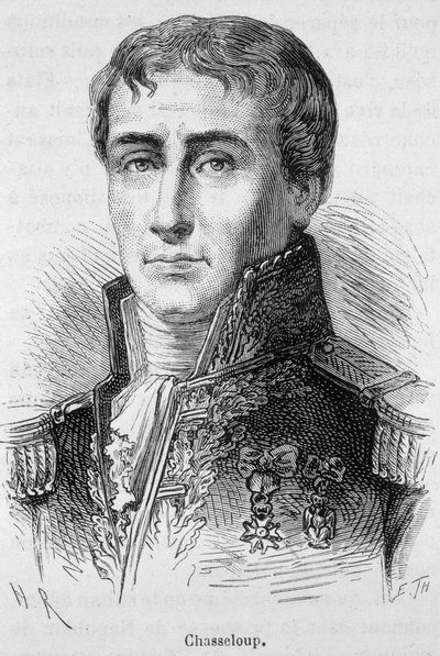 Portret van François, Marquis de Chasseloup - Laubat, Franse generaal en ingenieur (1754 - 1833) - in 