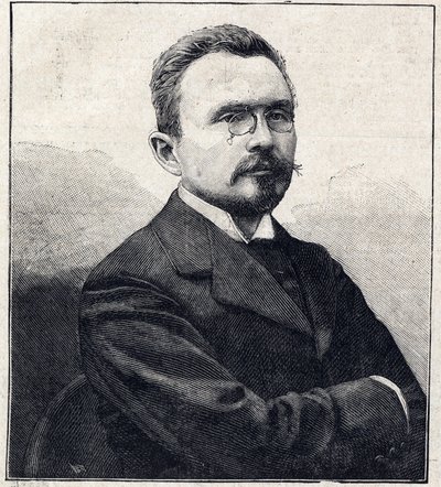 Portret van Gabriel Albert Auguste Hanotaux, Franse diplomaat, historicus en politicus door French School