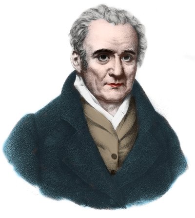 Portret van Gaspard Monge (1746-1818), Graaf van Peluse, Franse wiskundige en natuurkundige door French School