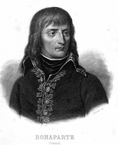 Portret van Generaal Bonaparte - in 