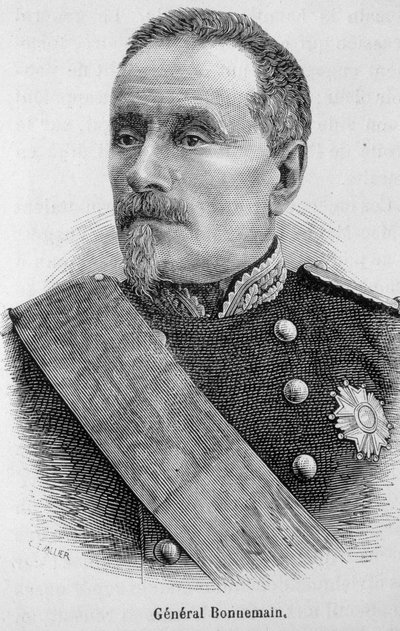 Portret van Generaal Bonnemain - in "L