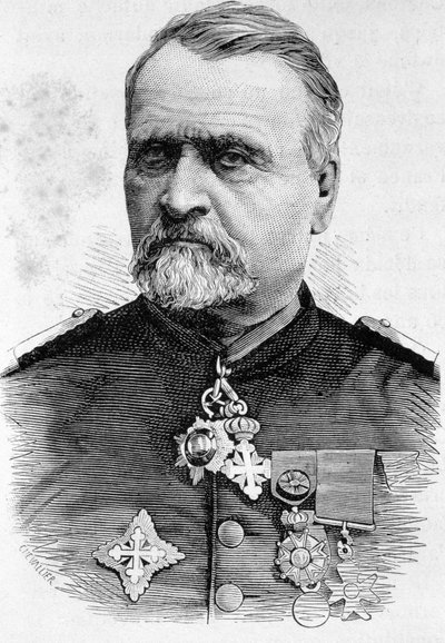 Portret van Generaal Emmanuel - Félix de Wimpffen (of Wimpfen) door French School