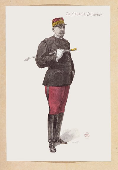 Portret van Generaal Jacques Duchesne (1837-1918) door French School