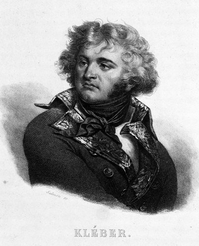 Portret van Generaal Jean Baptiste Kléber (1753 - 1800) - in 
