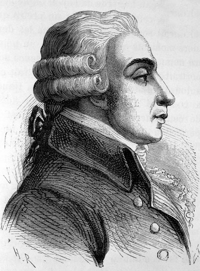 Portret van generaal Louis Felix, Baron de Wimpfen door French School