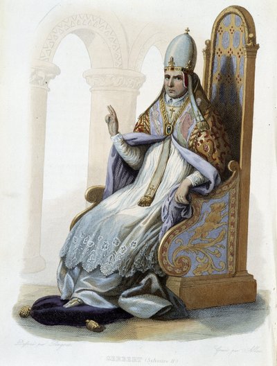 Portret van Gerbert d