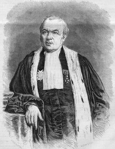 Portret van Gustave Louis Chaix d
