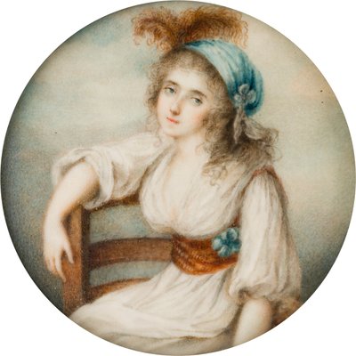 Portret van Hon. Lucy Byng, 1e Gravin van Bradford door French School