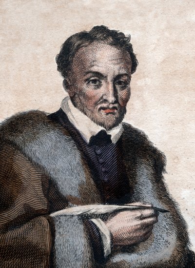 Portret van Jacques Amyot (1513-1593), Franse bisschop, schrijver en vertaler door French School