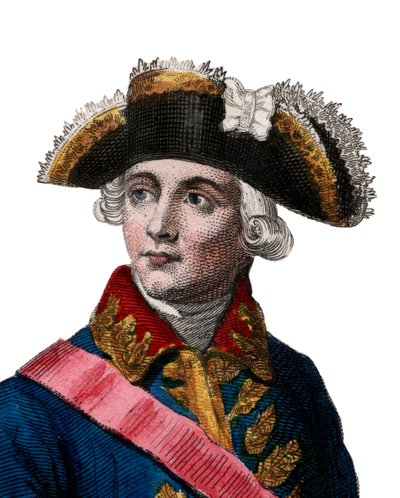 Portret van Jacques Antoine Hippolyte, Comte de Guibert door French School
