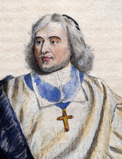 Portret van Jacques Bénigne Bossuet (1627-1704) door French School