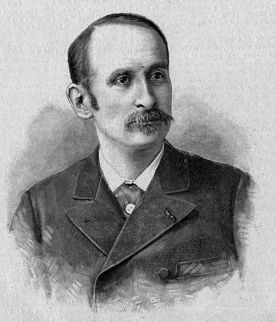 Portret van Jacques Marie Eugene Godefroy-Cavaignac (1853-1905), Franse politicus, minister van oorlog in 1895. Gravure in 