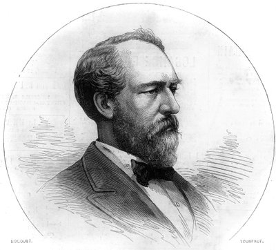 Portret van James Abram Garfield door French School