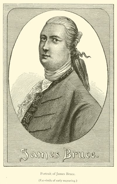 Portret van James Bruce door French School