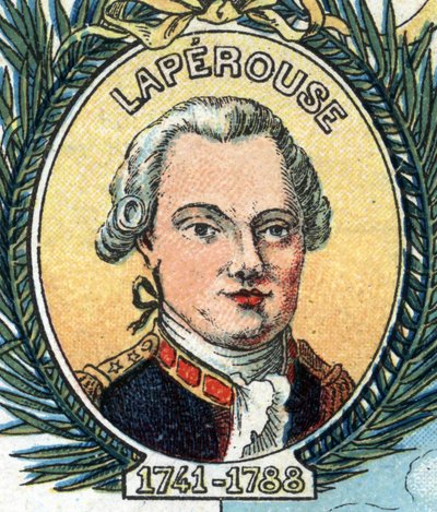 Portret van Jean-François Galaup, graaf van La Pérouse (Jean François Laperouse) door French School