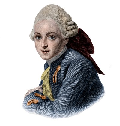 Portret van Jean-Louis Archange door French School