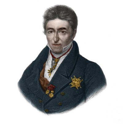 Portret van Jean Baptiste (Jean-Baptiste), Graaf de Villele (1773-1854), Franse politicus. in 