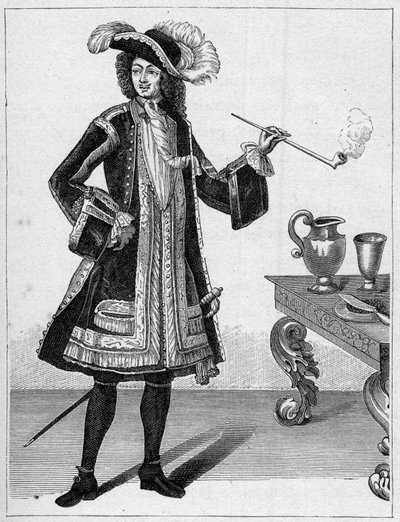Portret van Jean Bart (1651-1702), Franse kaper. Gravure in 