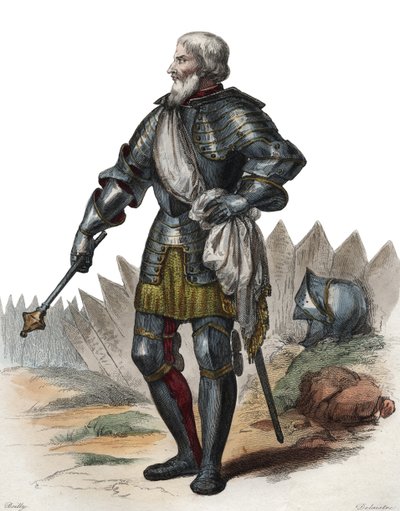 Portret van Jean II Le Maingre (Le Meingre) (1366-1421), genaamd Boucicaut, maarschalk van Frankrijk door French School