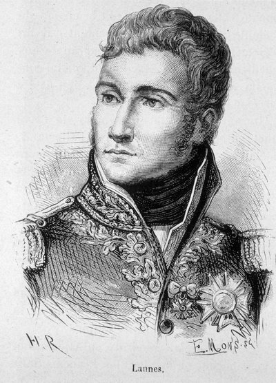 Portret van Jean Lannes, hertog van Montebello, maarschalk van Frankrijk (1769 - 1809) - in 