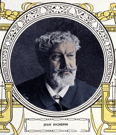 Portret van Jean Richepin (1849-1926), Franse schrijver. door French School