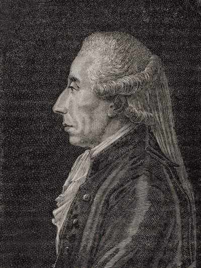 Portret van Jean Sylvain Bailly door French School