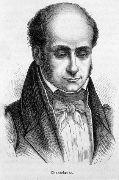 Portret van Jean de Chantelauze (1787-1859), Minister van Justitie door French School