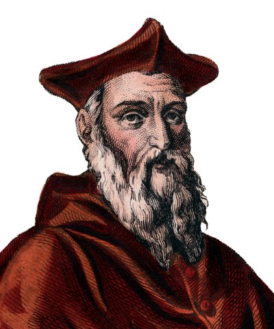 Portret van Jean du Bellay, Franse kardinaal en diplomaat door French School