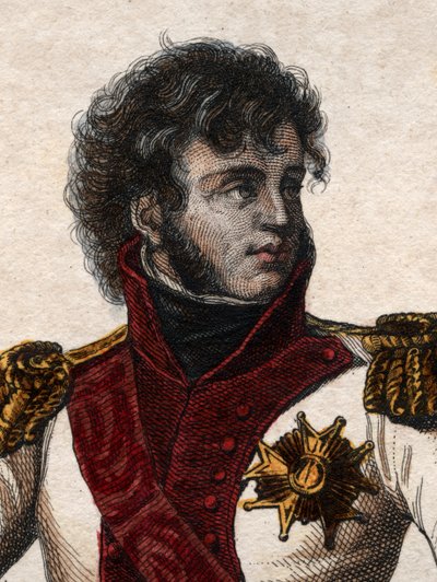 Portret van Joachim Murat (1767-1815), Maarschalk van Frankrijk en Grootadmiraal. door French School