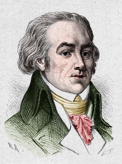 Portret van Joseph Geneviève, Graaf van Puisaye door French School