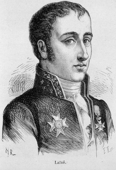 Portret van Joseph, Burggraaf Lainé (1767 - 1835), Franse politicus - uit "L